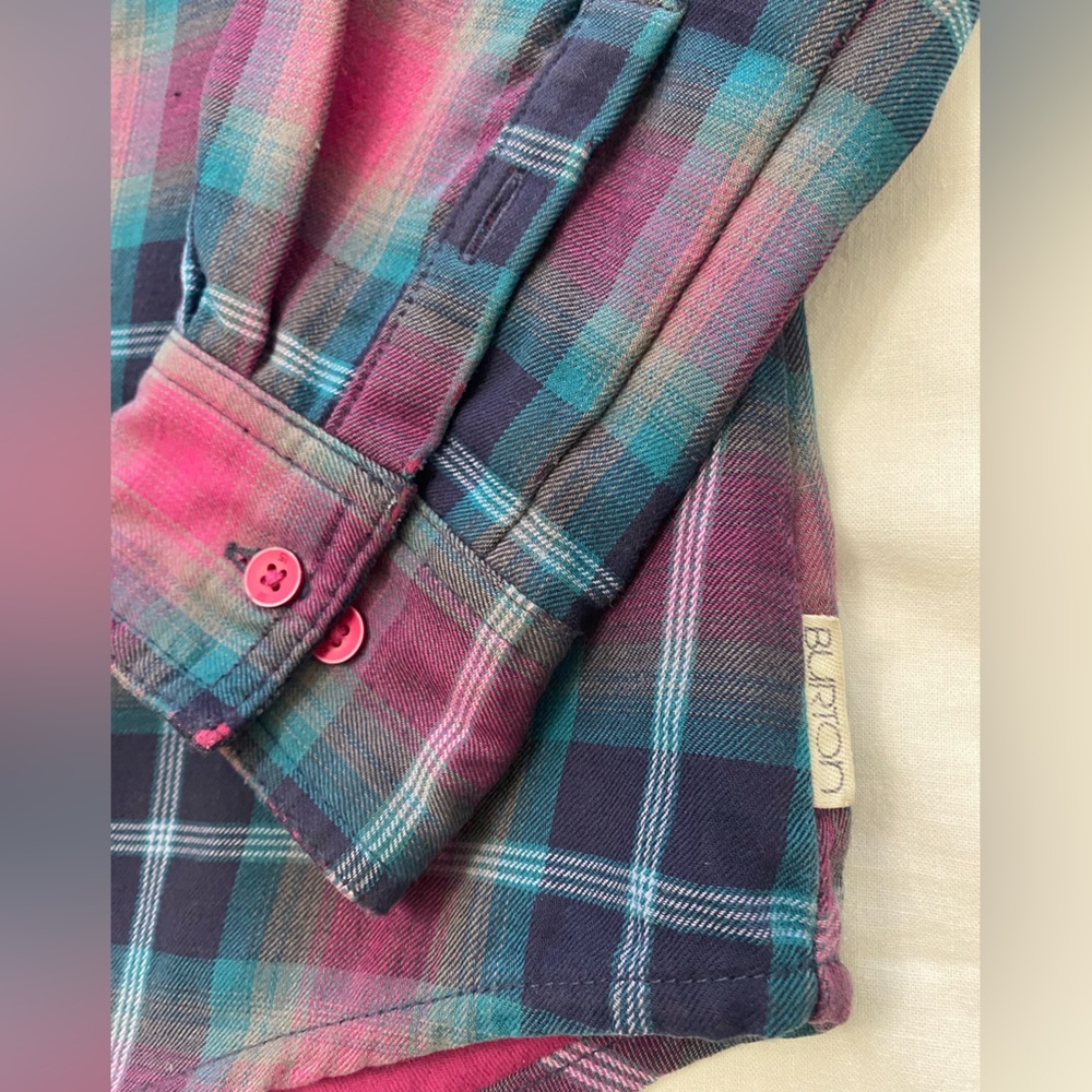 BURTON - Dry Ride Flannel - Small - Picture 2 of 5